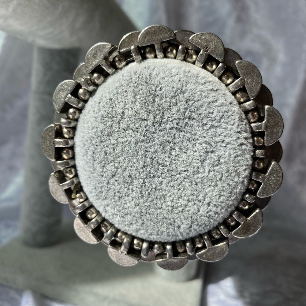 Avant Garde Paris Chunky Wide Linked Stretchy Sil… - image 5